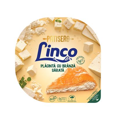 Linco Placinta cu Branza Sarata 800 g ❄