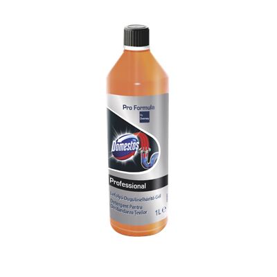 DOMESTOS PROF Solutie Desfundat Tevi 1 L