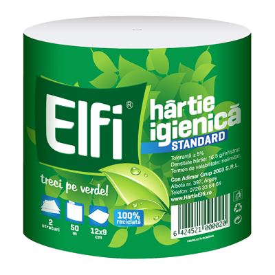Elfi Hartie Igienica 2 Straturi 50m 24 bucati