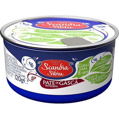 Scandia Sibiu Pate Gasca 6 x 120g