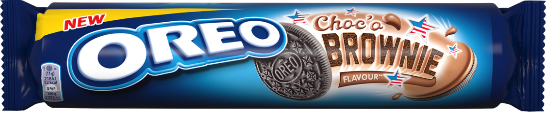 OREO Biscuiti cu Crema Brownie 154 g