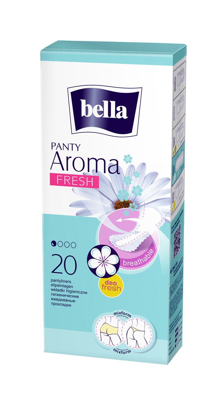 BELLA Panty Absormante zilnice Aroma Fresh 20 bucati