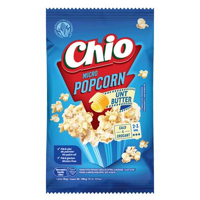 Chio Popcorn Microunde Unt 4 x 80 g