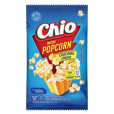 Chio Popcorn Microunde Cascaval 4 x 80 g