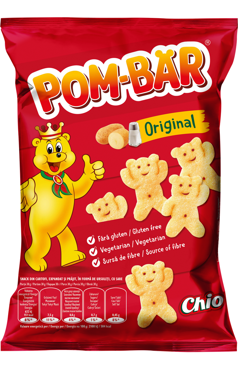 POM-BŽR Snack Original 6 x 18 g