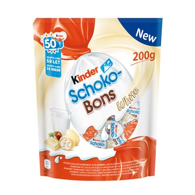 Kinder Schokobons White 200 g