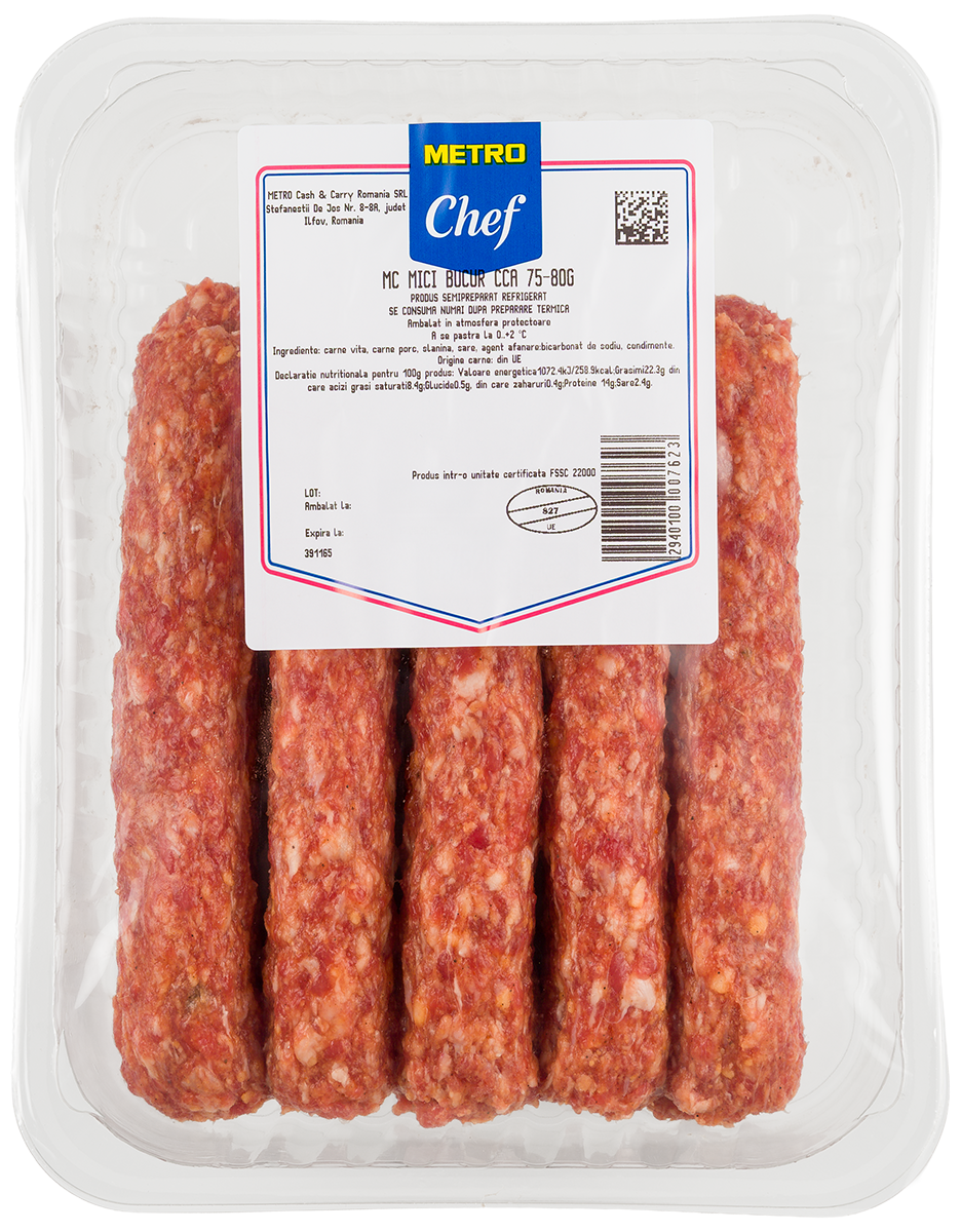 METRO Chef Mici Bucur cca. 75 - 80 g