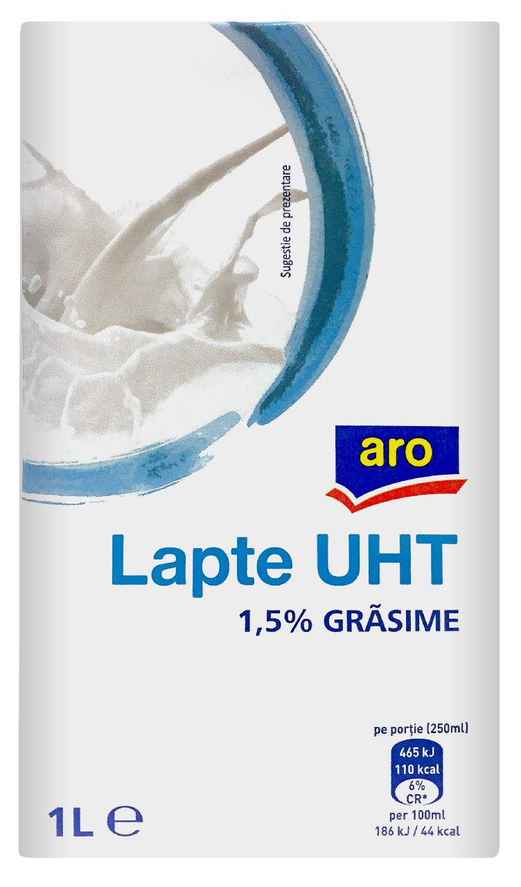 aro Lapte Uht 1.5% grasime 1 L