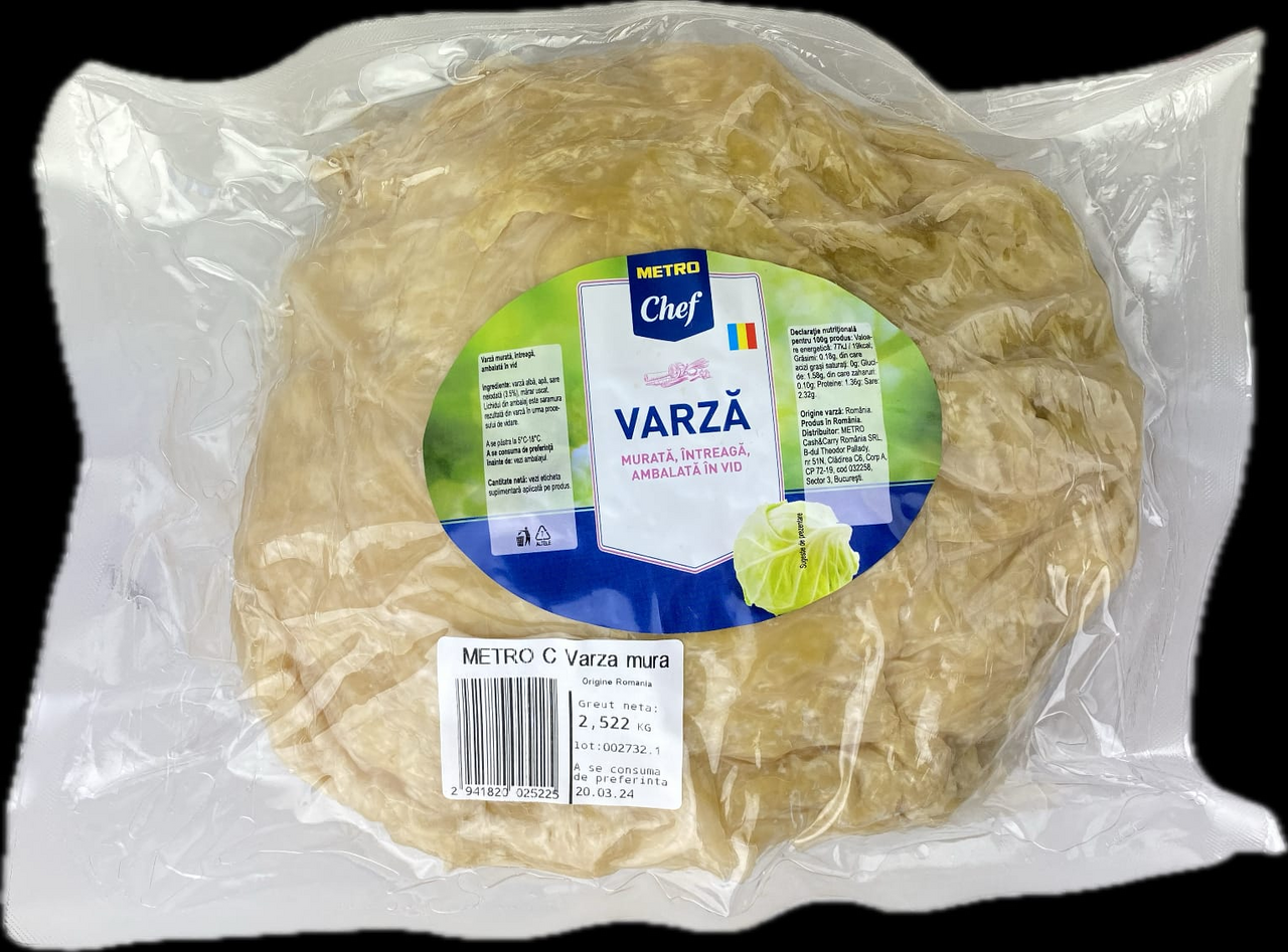 METRO Chef Varza Murata Intreaga