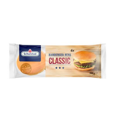 Schulstad Chifle Hamburger Clasic 6 x 50 g ❄