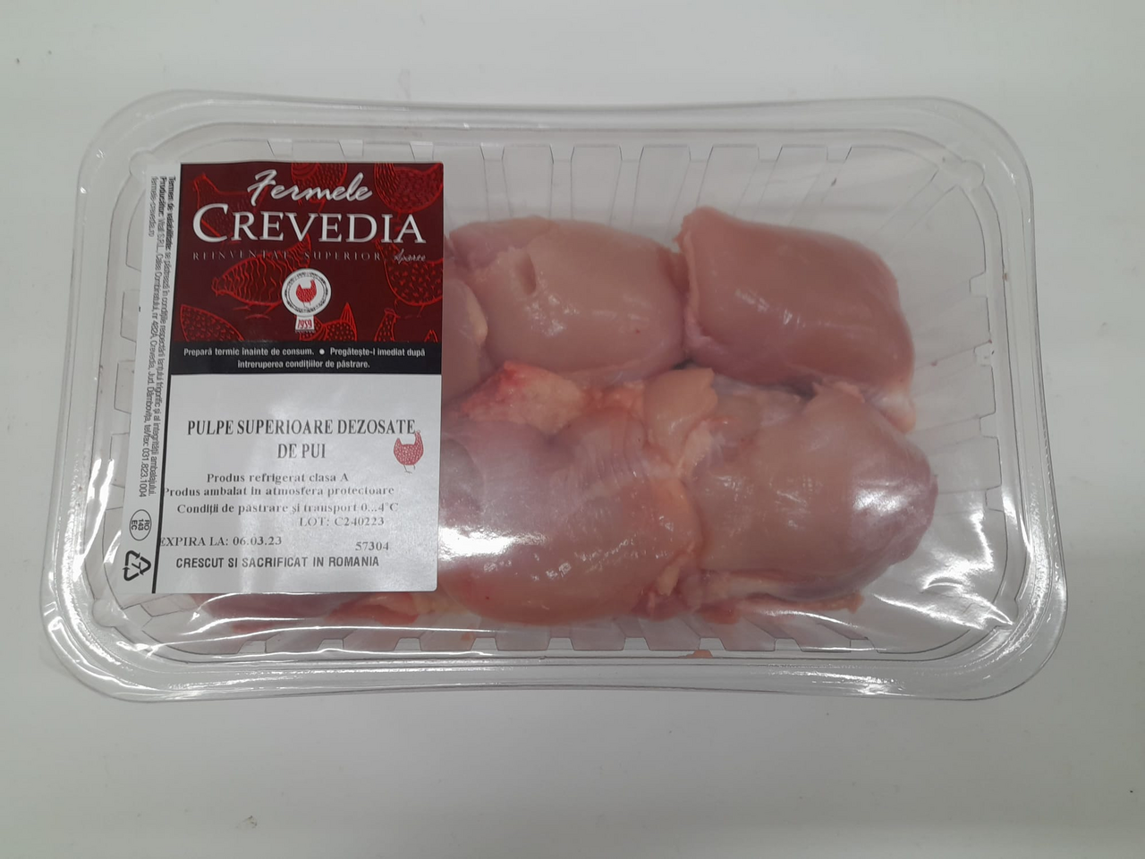 FERMELE CREVEDIA Pulpe de Pui Dezosate fara Piele ATM