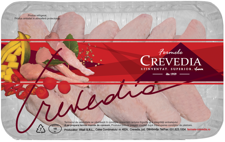FERMELE CREVEDIA Aripi de Pui ATM