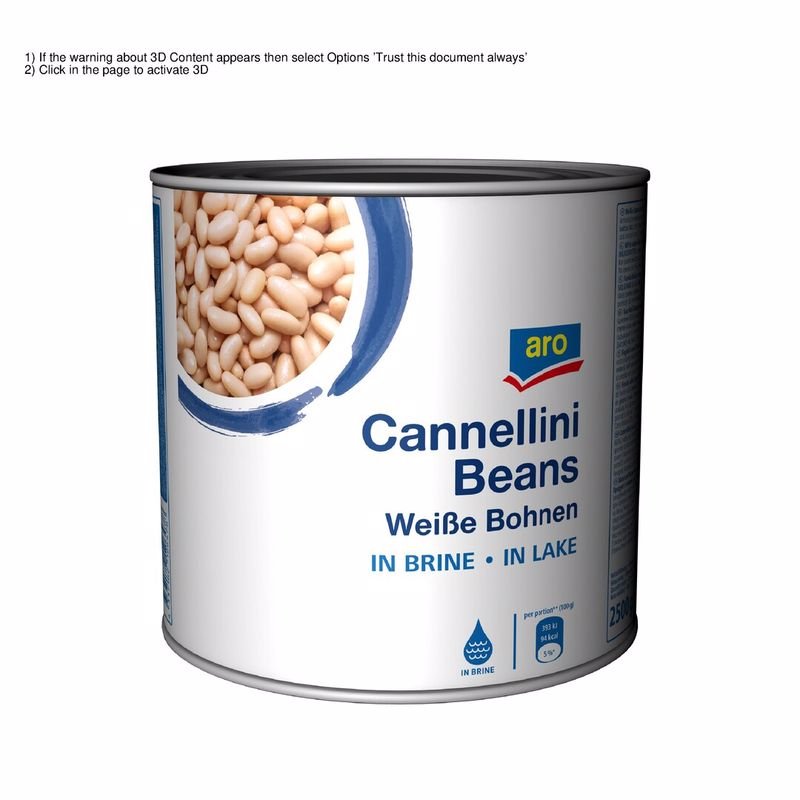 aro Fasole Cannellini 2,5 Kg