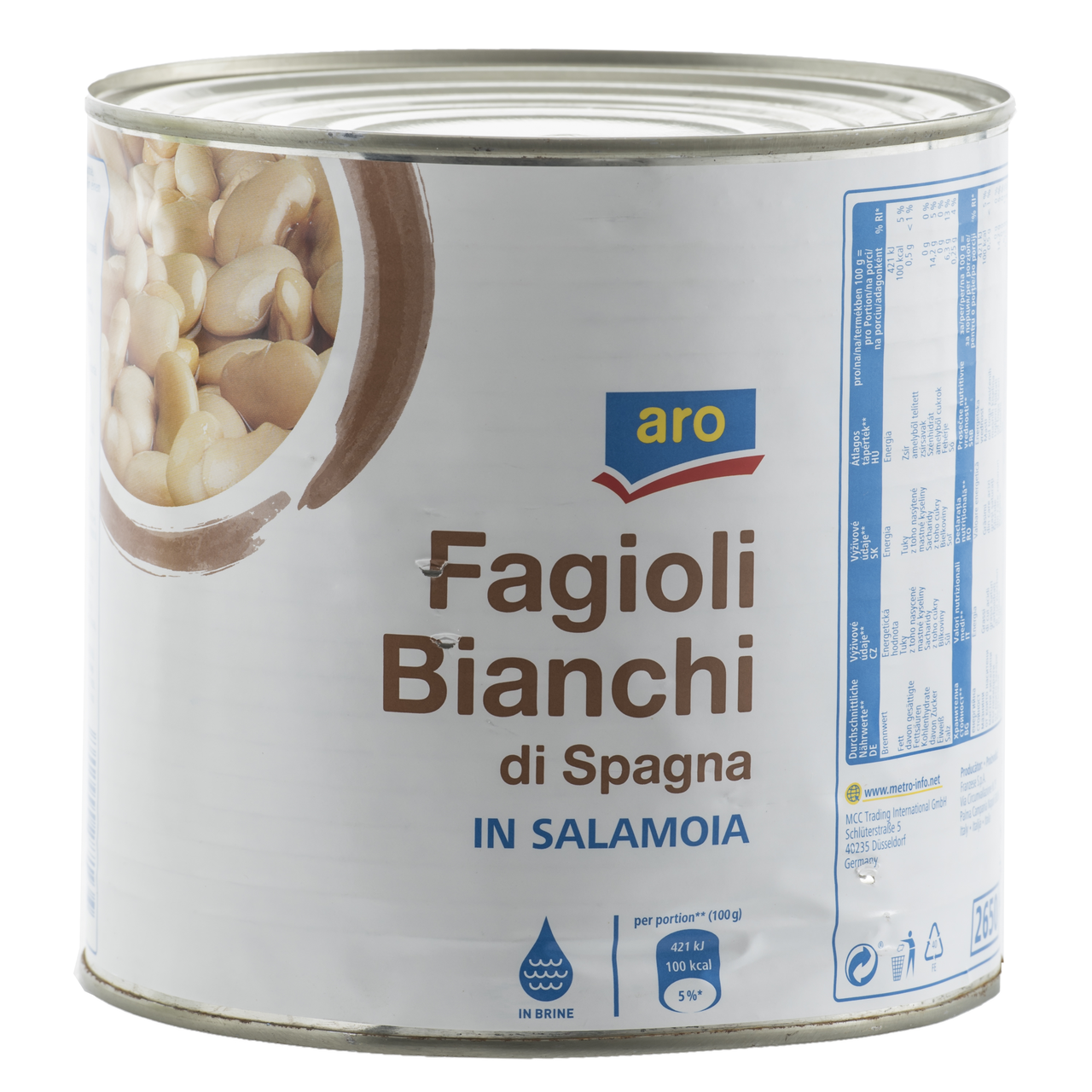 aro Fasole Alba 2,5 Kg