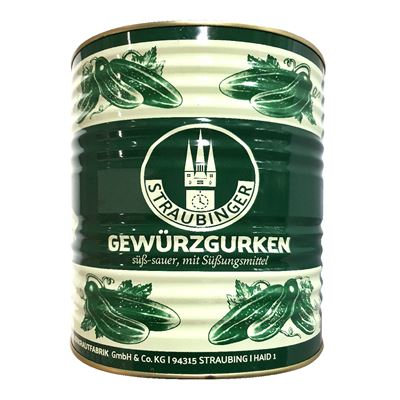STRAUBINGER Castraveti in Otet Calibru 55-60 9,7 Kg
