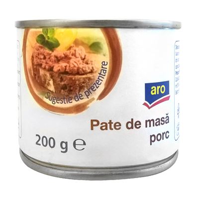 aro Pate De Masa Porc 6 x 200 G