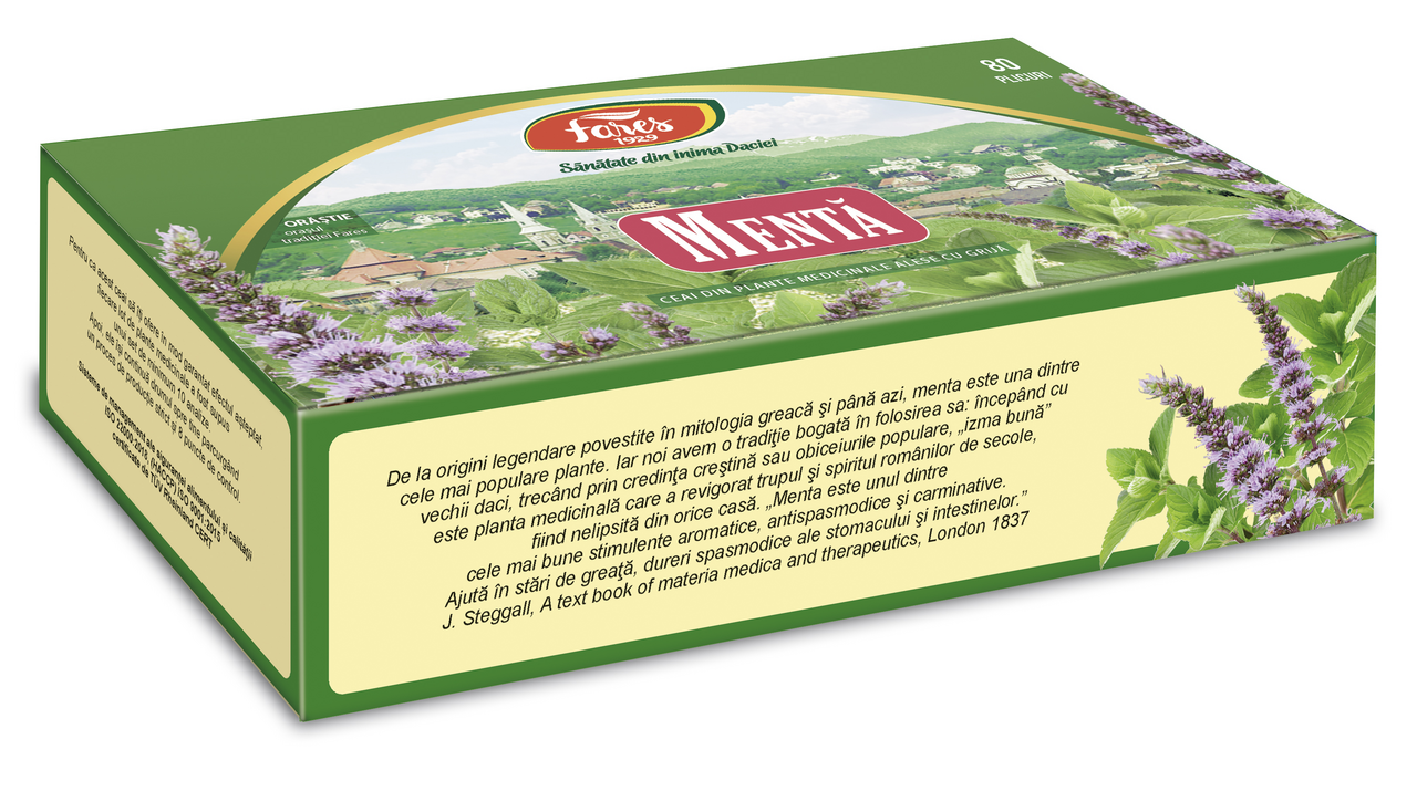FARES Ceai Menta 80 g