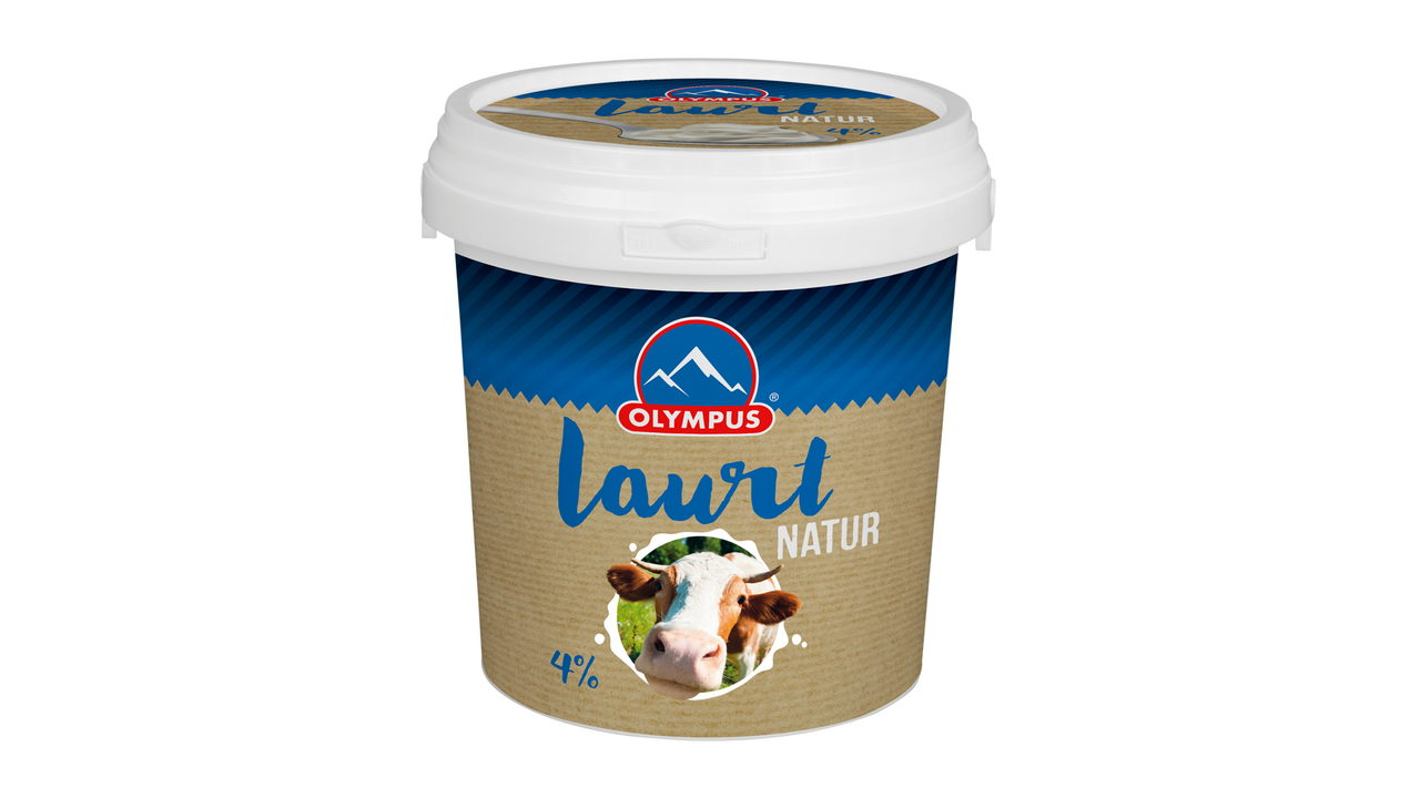 OLYMPUS Iaurt Natur 4% Grasime 1 Kg