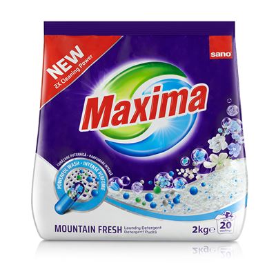 sano Maxima Detergent de Rufe cu Parfum de Primavara 2 Kg
