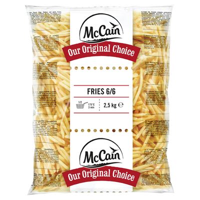 McCain Cartofi Julienne Calibru 6/6 mm 2,5 Kg ❄