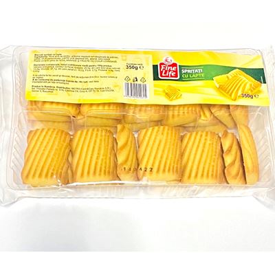 Fine Life Spritati cu Lapte 350 g