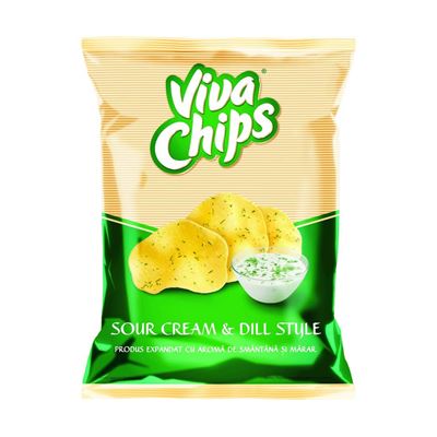 Viva Chips Smantana & Marar 24 x 50 g