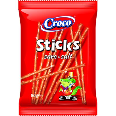 CROCO Sticks Sare 8 x 80 g