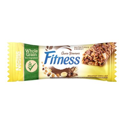 Fitness Baton de Cereale cu Ciocolata si Banane 16 x 23,5 g