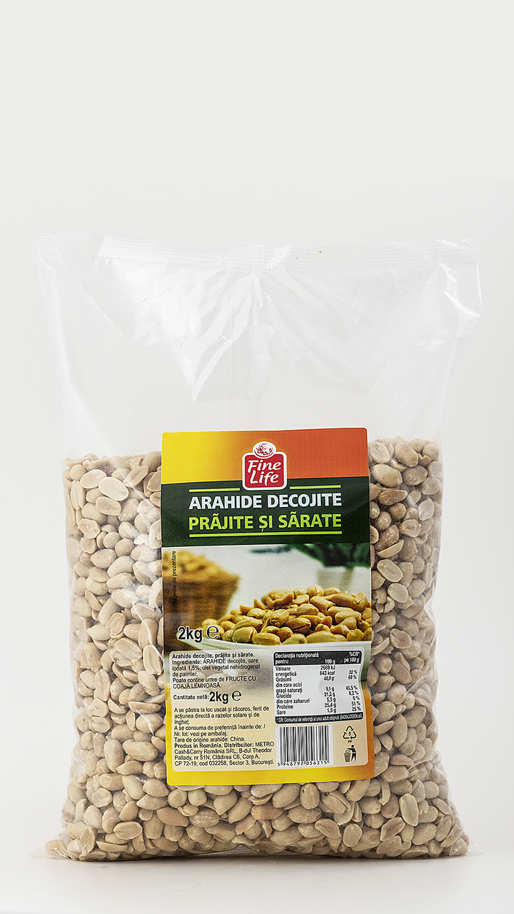 Fine Life Arahide decoj Prajite 2 Kg