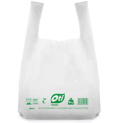 Oti Sacose Biodegradabile 8 Kg 53 x 60 cm 50 bucati