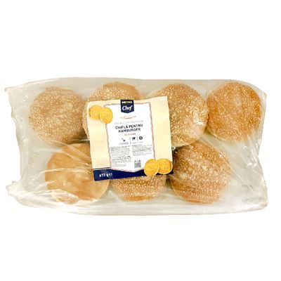 METRO Chef CHIFLE Chifla Hamburger cu Susan 6 x 84 g ❄