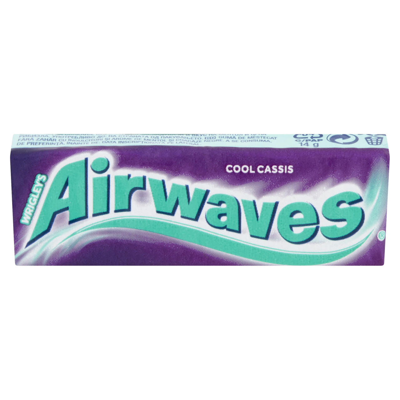 AIRWAVES Guma de Mestecat Cassis 10Pastile 30 x 14 g