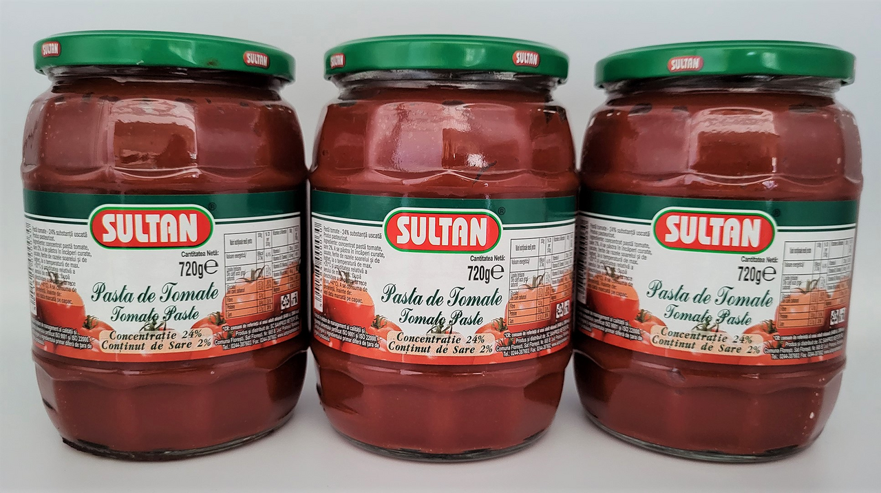 SULTAN Pasta Tomata 24% 3 x 720 g