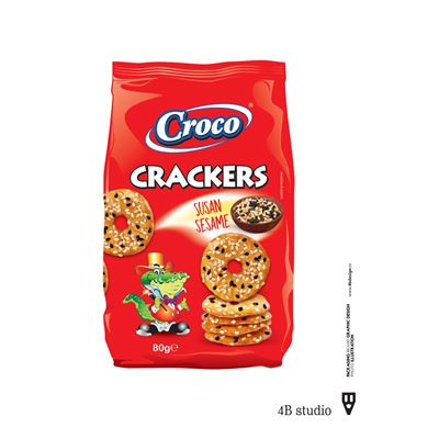 CROCO Crackers Susan 4 x 80 g