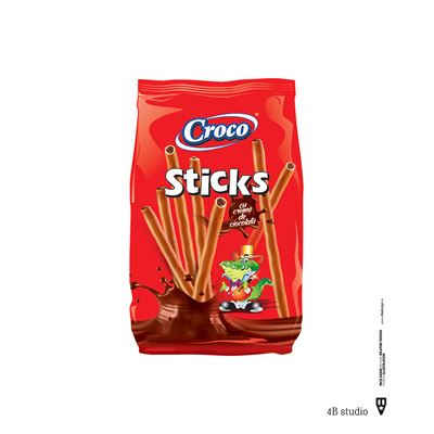 CROCO Sticks Crema Ciocolata 6 x 80 g