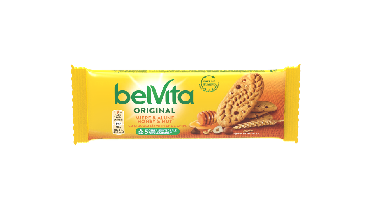 belVita Biscuiti cu Alune&Miere 20 x 50 g