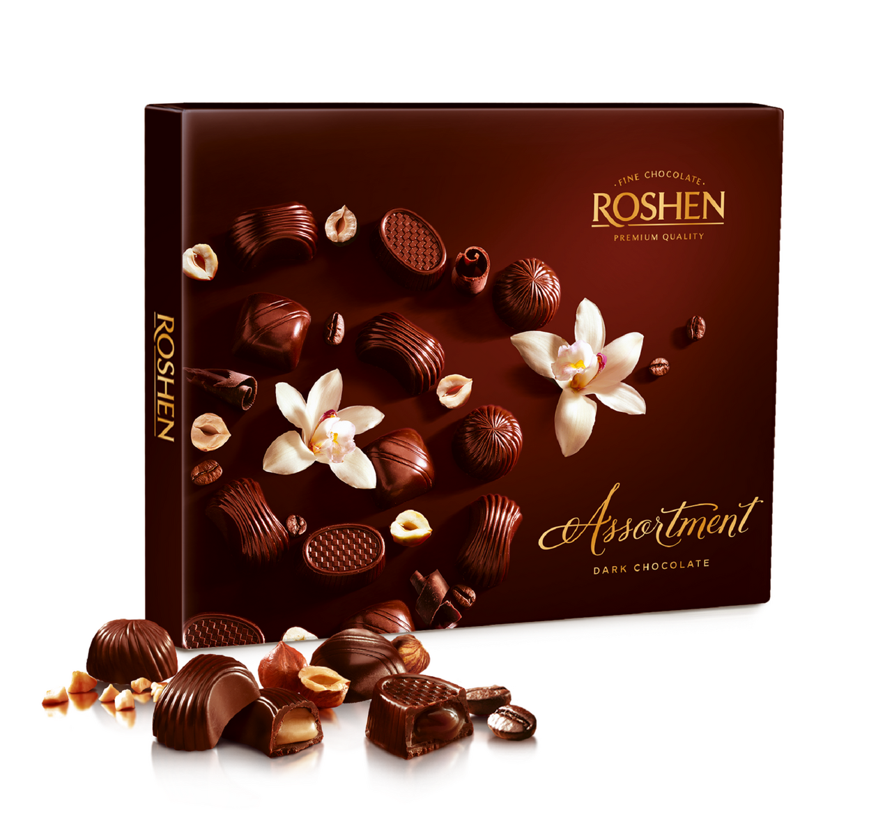 ROSHEN Praline Ciocolata Neagra 154 g