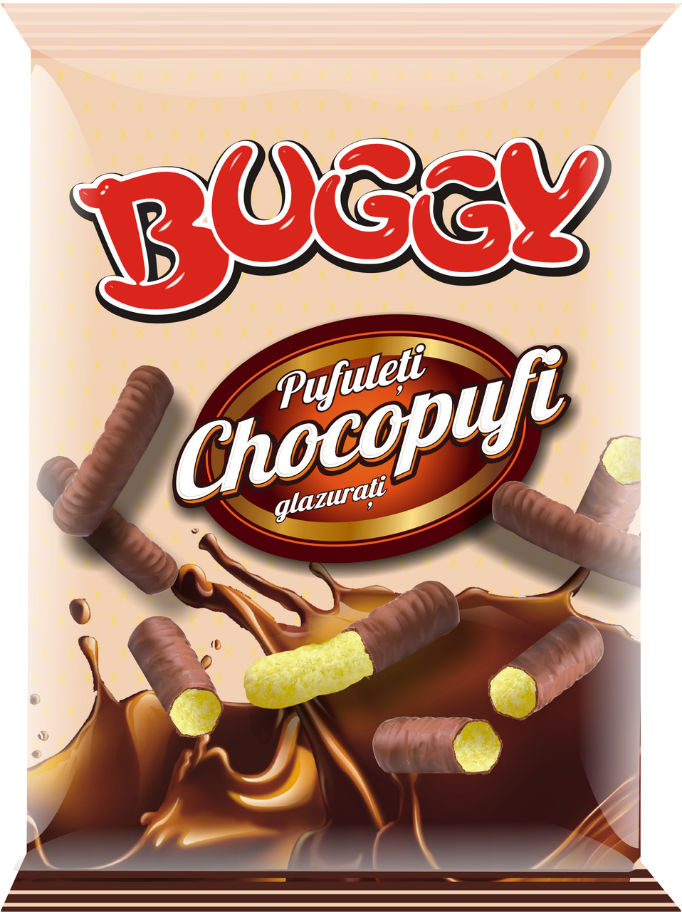 BUGGY Pufuleti Glazurati cu Cacao 30 x 40 g