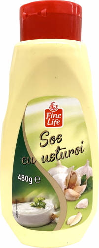 Fine Life Sos de Usturoi 480 g