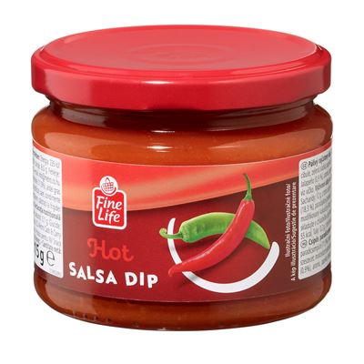 Fine Life Sos Dip Salsa Hot 315 g