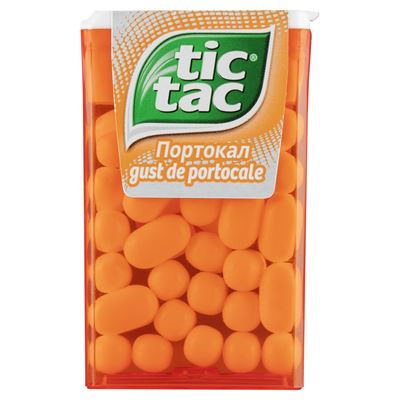 TIC TAC Drajeuri Orange 12 x 18 g