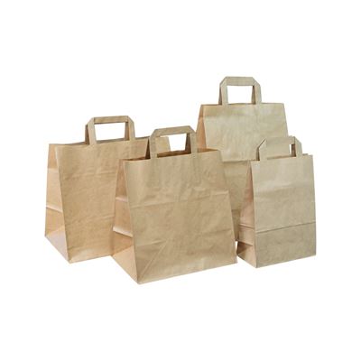 Oti Sacose Din Hartie 18+9 x 24 cm 50 bucati