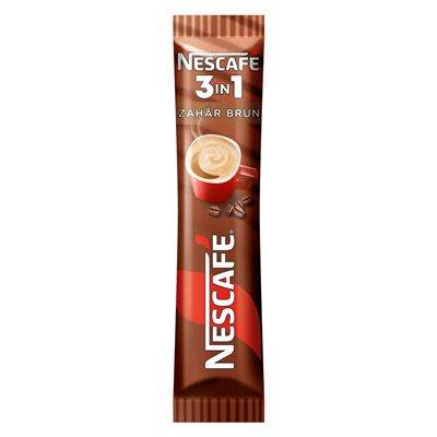 NESCAFE 3in1 Zahar Brun Cafea Instant 24 x 16,5 g