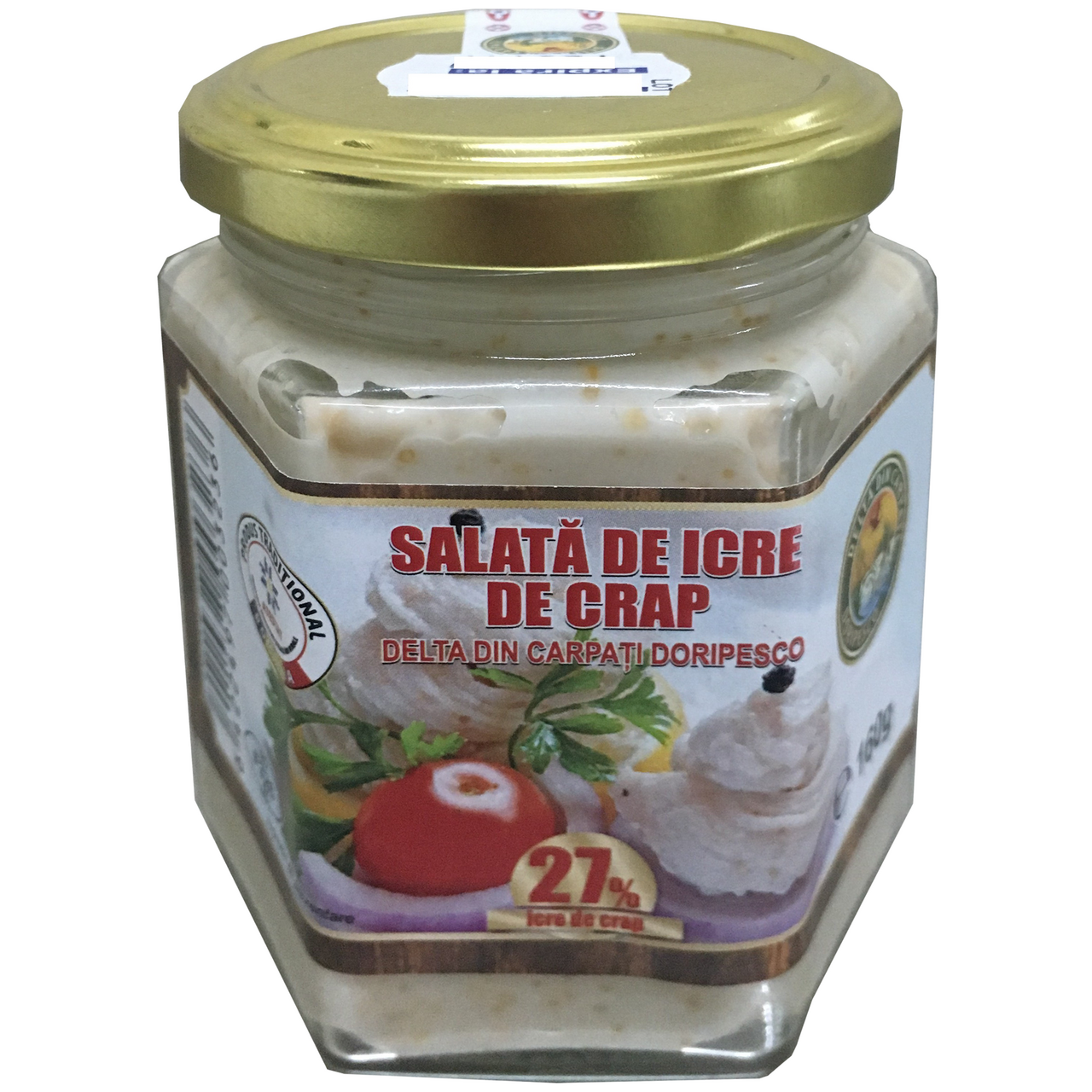 DELTA DIN CARPATI Salata Icre de Crap 160 g