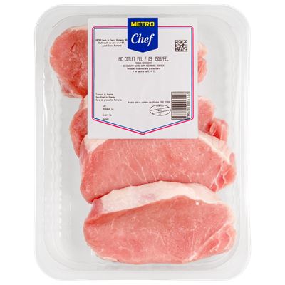 METRO Chef Cotlet Porc Feliat fara Os