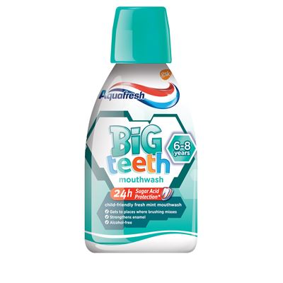 Aquafresh Apa de Gura 6-8 Ani 300 ml