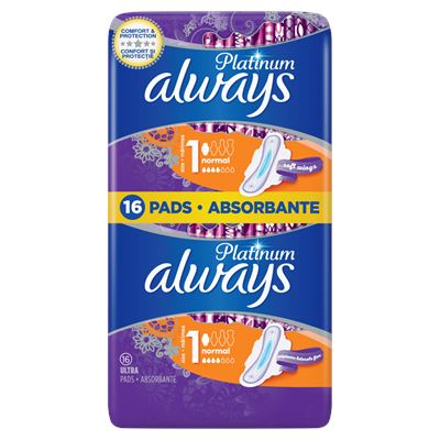 always Absorbante Platinum Normal Duo 16 bucati