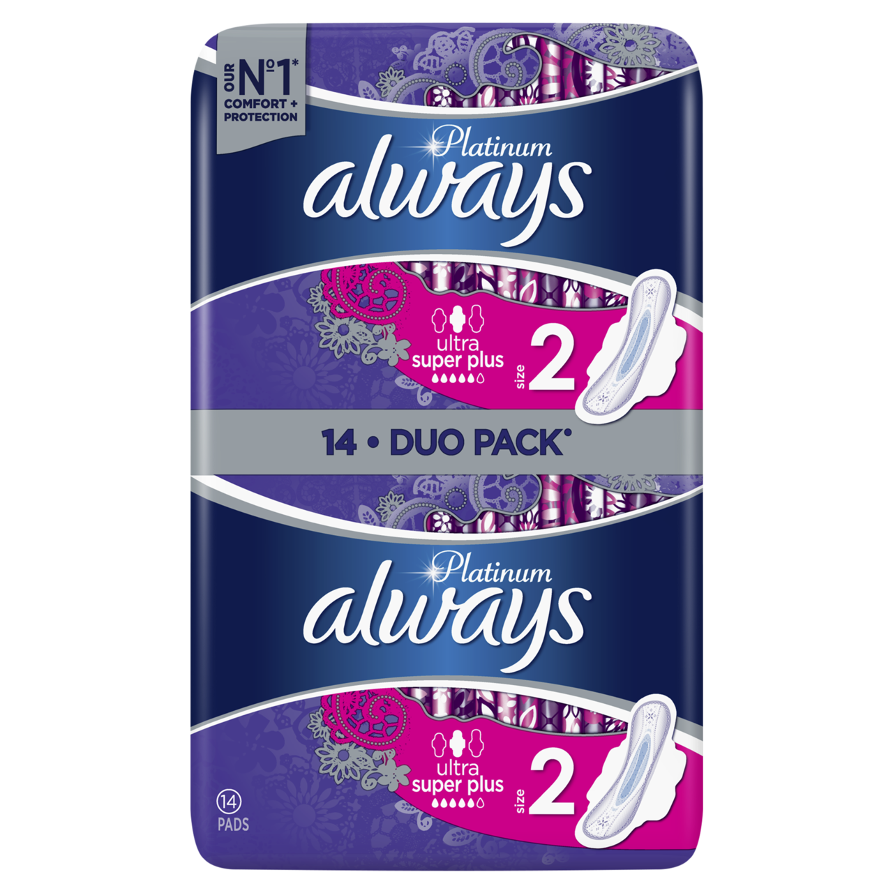 always Absorbante Platinum Super Duo 14 bucati