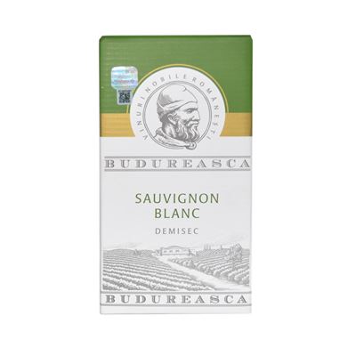 BUDUREASCA Sauvignon Blanc Demisec 2 L