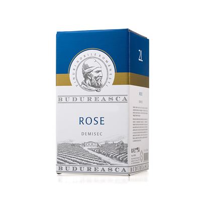 BUDUREASCA Rose Demisec 2 L
